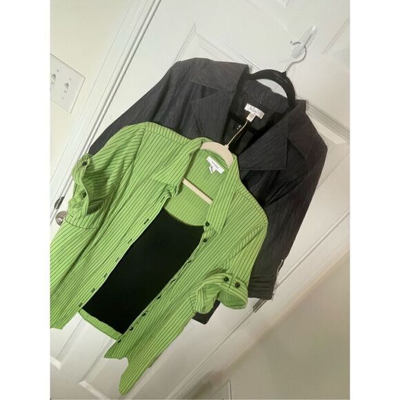 Dressbarn women’s bundle lot jacket and blouse 18/20 - Picture 1 of 14